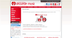 Desktop Screenshot of deuvedemusic.com